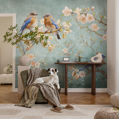 Aukštos kokybės fototapetas Forårfugle