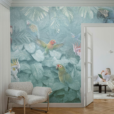 Sienų danga fototapetas Egzotiška fuglė
