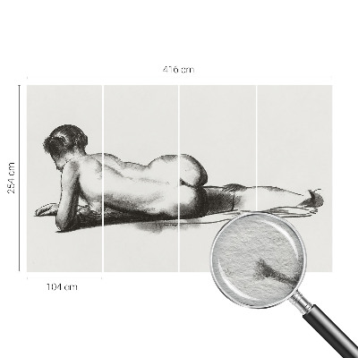 Plaunamas flizelininis fototapetas Subtilus valdymas