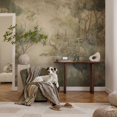 Fototapetas ant sienos Skovscene