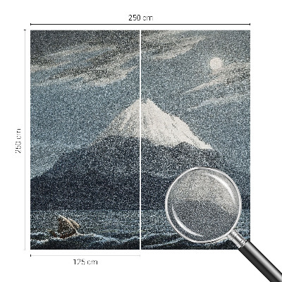 Fototapetas svetainei mėnulio šviesa teminis dizainas