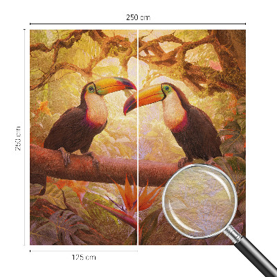 Fototapetas miegamajam Spalvingas tukanas