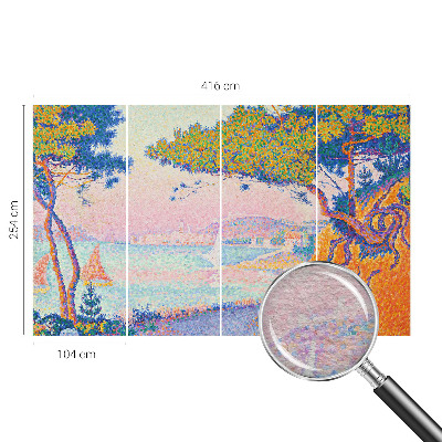 Dekoratyvinis fototapetas Spalvingas kraštovaizdis