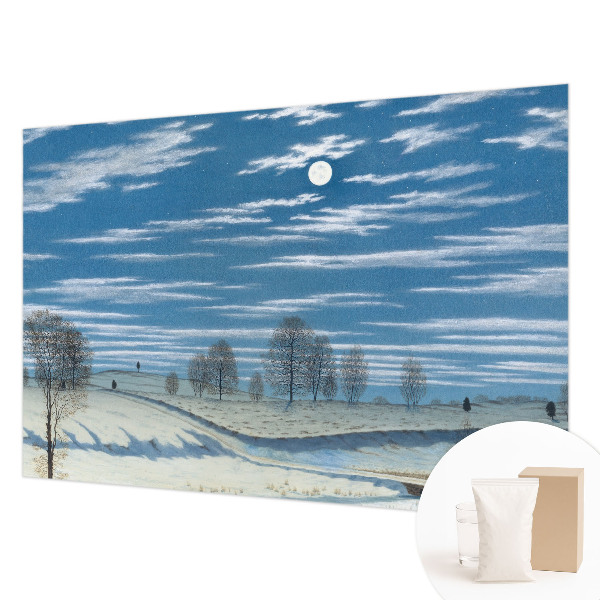 Sienų danga fototapetas Žiemos šalis