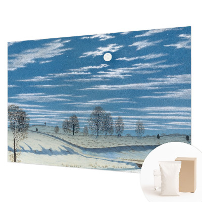 Sienų danga fototapetas Žiemos šalis