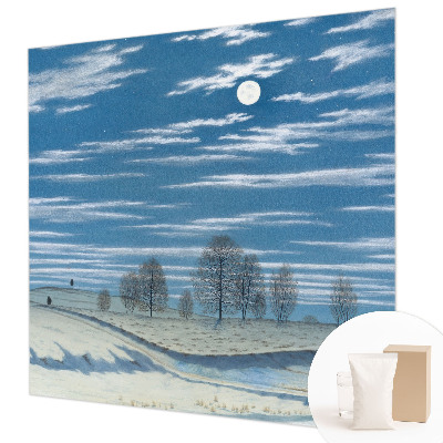 Sienų danga fototapetas Žiemos šalis