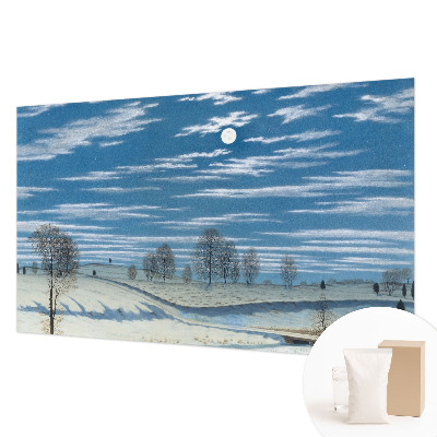 Sienų danga fototapetas Žiemos šalis