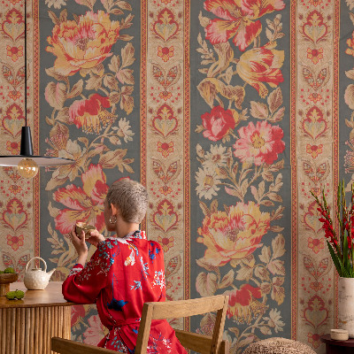 Fototapetas ant sienos Spalvingas žiedas