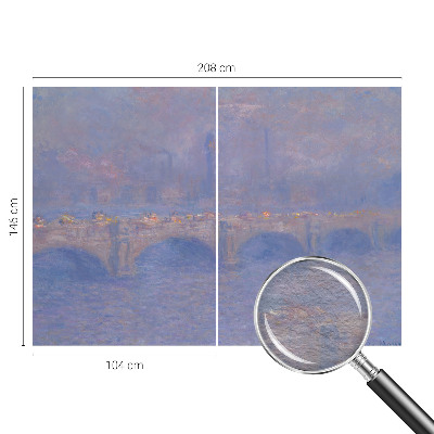 Aukštos kokybės fototapetas su mėlynu broliu motyvu