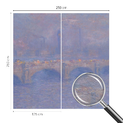 Aukštos kokybės fototapetas su mėlynu broliu motyvu