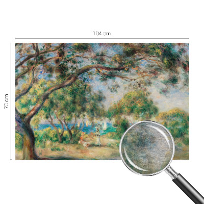 Dekoratyvinis fototapetas Kystlandskab