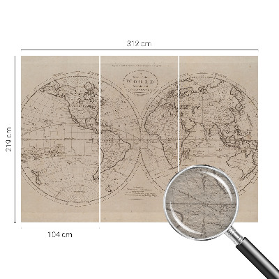 Tapetas Gammelt kortelė