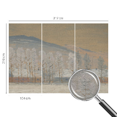 Fototapetas ant sienos Žiemos šalis