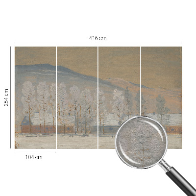 Fototapetas ant sienos Žiemos šalis