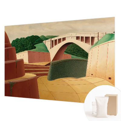 Plaunamas flizelininis fototapetas Fredeligto kraštovaizdis