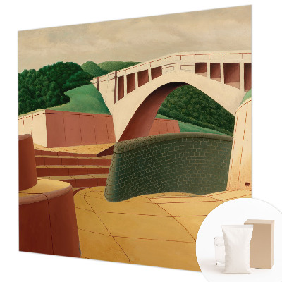 Plaunamas flizelininis fototapetas Fredeligto kraštovaizdis