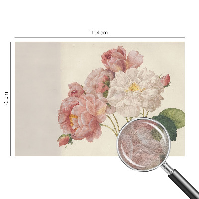 Sienų danga fototapetas Romantiška rožinė