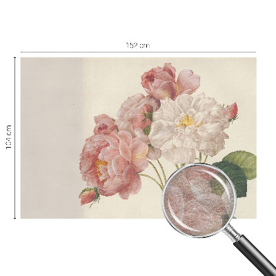 Sienų danga fototapetas Romantiška rožinė