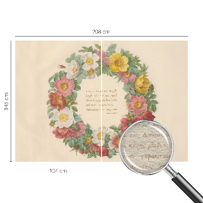 Fototapetas Blomsterkrans