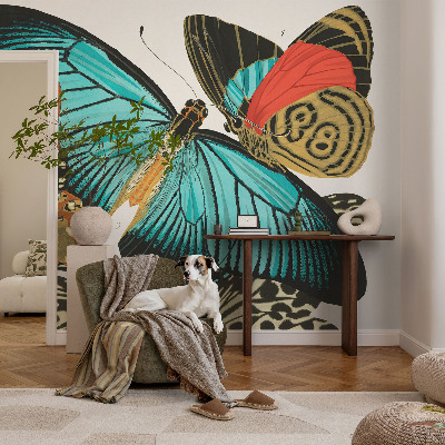 Flizelininis fototapetas Spalvinga vasaros fuglia