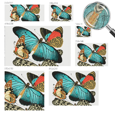 Flizelininis fototapetas Spalvinga vasaros fuglia