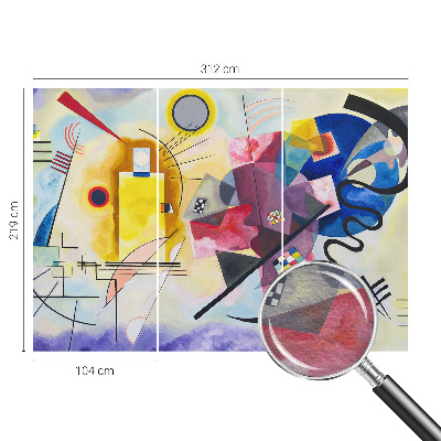 Fototapetas flizelino pagrindu Spalvinga abstrakcija