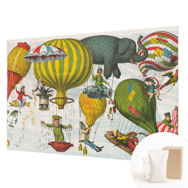 Plaunamas flizelininis fototapetas Balionų kruizai