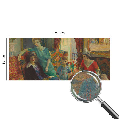 Fototapetas svetainei su klasine elegancija
