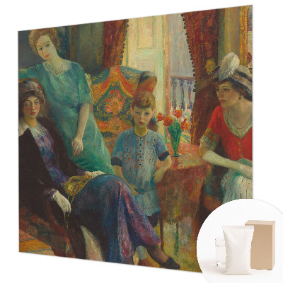 Fototapetas svetainei su klasine elegancija