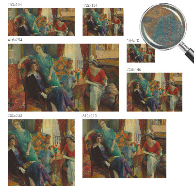 Fototapetas svetainei Klasikinė elegancija