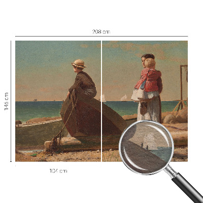 Dekoratyvinis fototapetas Strandscene