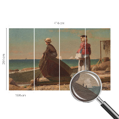 Dekoratyvinis fototapetas Strandscene