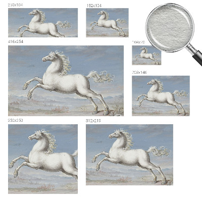 Fototapetas pagal matmenis Heste ir pavasaris