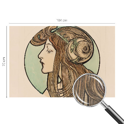 Modernus fototapetas Portretas ir jaunystė