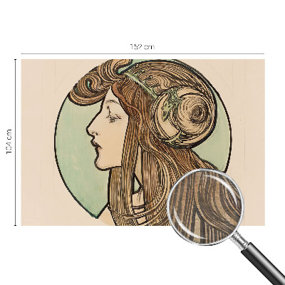 Modernus fototapetas Portretas ir jaunystė