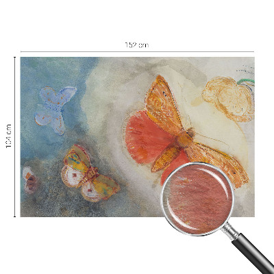 Aukštos kokybės fototapetas Spalvinga vasaros fuglia