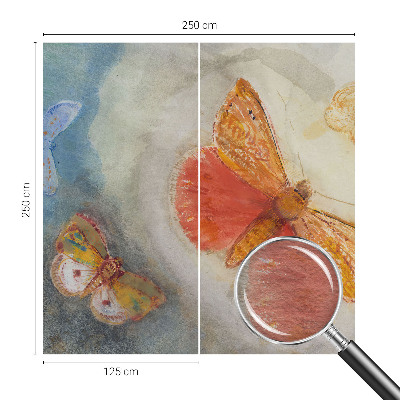 Aukštos kokybės fototapetas Spalvinga vasaros fuglia