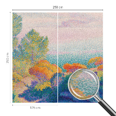 Sienų danga fototapetas Kystlandskab