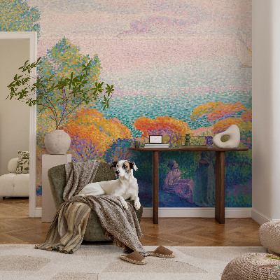 Sienų danga fototapetas Kystlandskab