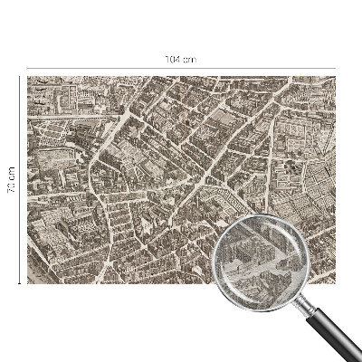 Flizelininis fototapetas Miesto labirintas