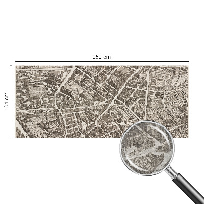 Flizelininis fototapetas Miesto labirintas