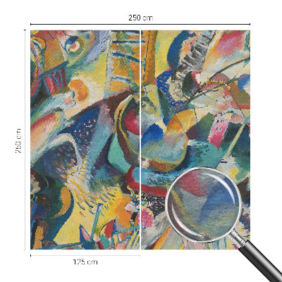 Plaunamas flizelininis fototapetas Spalvų santrauka