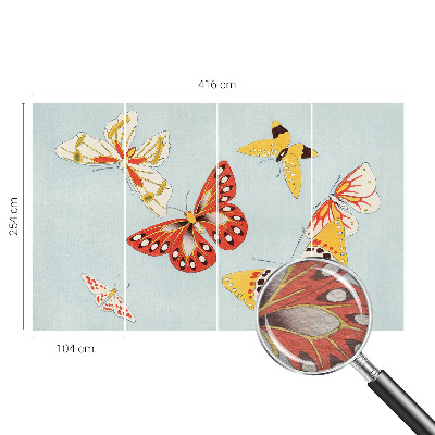 Sienų danga fototapetas Kunstneriškasis vasaros fuglis