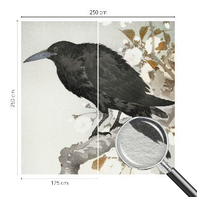 Fototapetas pagal matmenis Ravn ir blomsterne