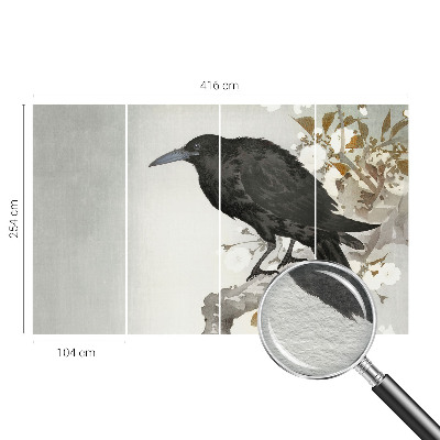 Fototapetas pagal matmenis Ravn ir blomsterne