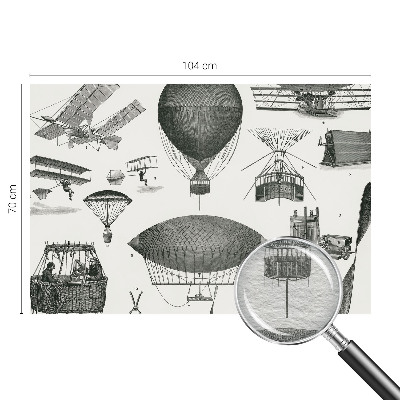 Fototapetas miegamajam Oro linijų istorija