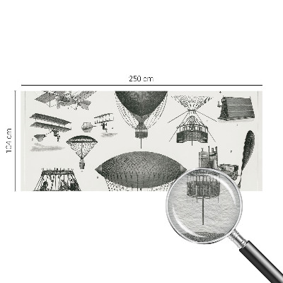 Fototapetas miegamajam Oro linijų istorija