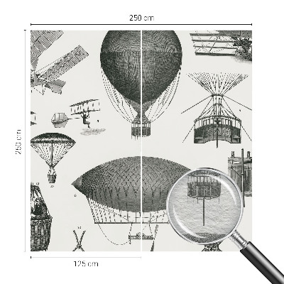 Fototapetas miegamajam Oro linijų istorija