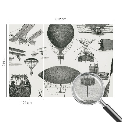 Fototapetas miegamajam Oro linijų istorija