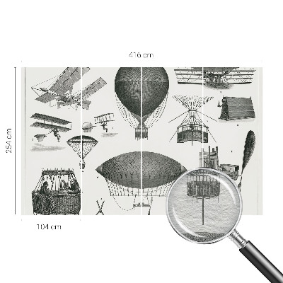 Fototapetas miegamajam Oro linijų istorija